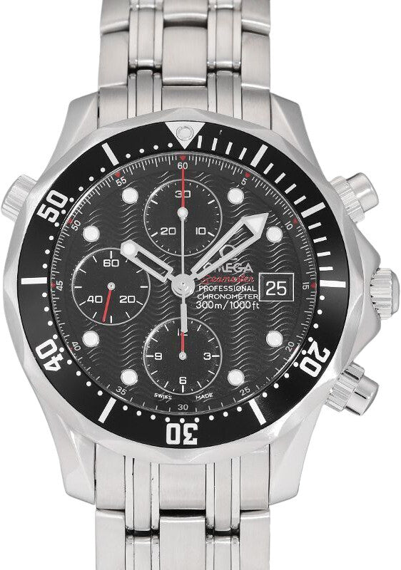Omega Seamaster Diver 41.5MM Black Dial | Ref. 213.30.42.40.01.001 with Card